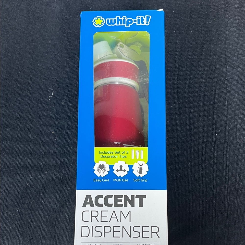 Red Cream Dispenser